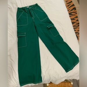 Green Forever 21 cargo pant